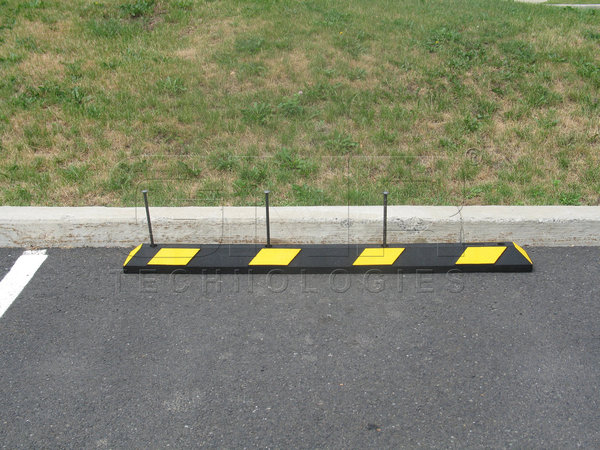 Parkplatzbegrenzung Park-It® Radstopp schwarz gelb +Schrauben