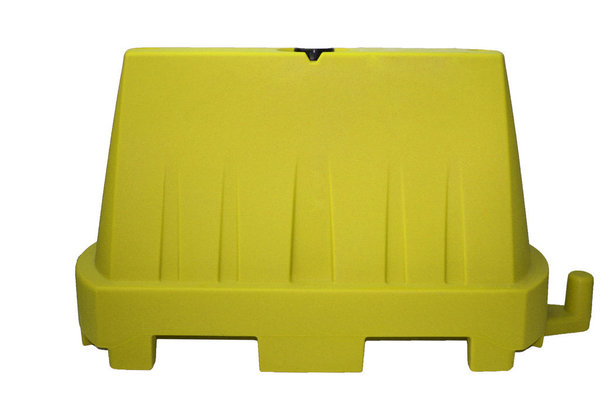 Fahrbahnteiler Kunststoff 60cm Schrammbord gelb/schwarz Angebot