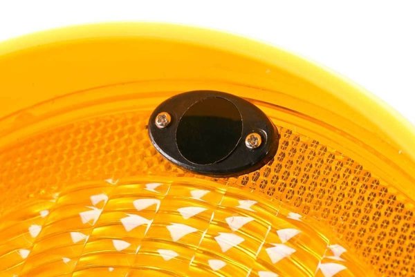 Leitkegel Blinkleuchte Cony + 50 cm Kegel gelb teilreflex Pylone
