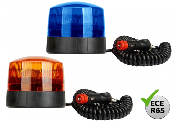 Kennleuchte LED UVV-ZX1 - 2000 m orange oder blau Magnet