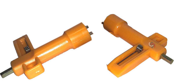 Warnleuchten, Lampenschlüssel WEMAS orange - Set 2 Stück