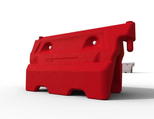 UvV® FuelH2O in rot o. weiß als Fahrbahnteiler mit Wasser füllen