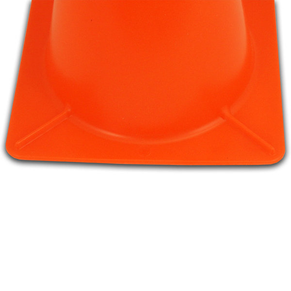 UvV Spielpylone 30cm aus PVC - kein Hartplastik - 4 Stück orange