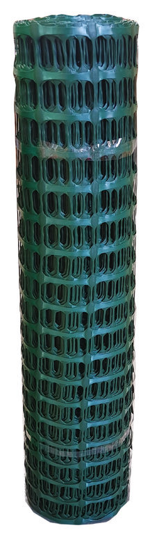 Fangzaun grün 7,5 kg Absperrnetz Bauzaun Rolle Kunststoff 50x1m