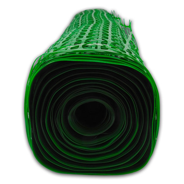 Fangzaun grasgrün 12 kg Absperrnetz Bauzaun Kunststoff 50x1m