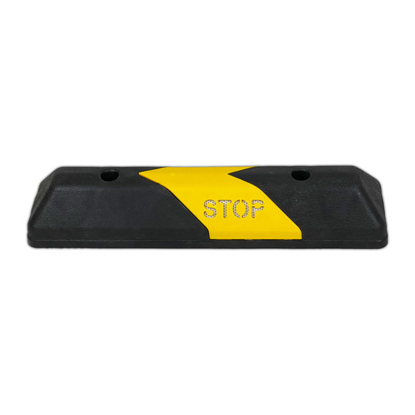 UvV-Flex ParkSTOP Fahrzeugstopper Parkplatzbegrenzer in verschiedenen Längen schwarz/gelb